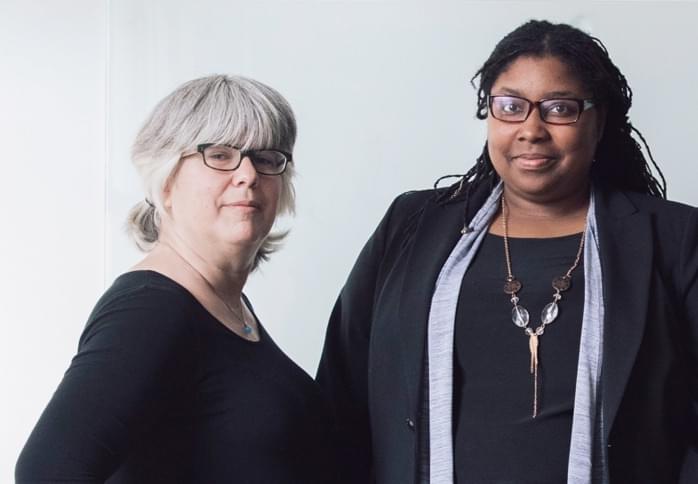 Photo of two Tech Ladies