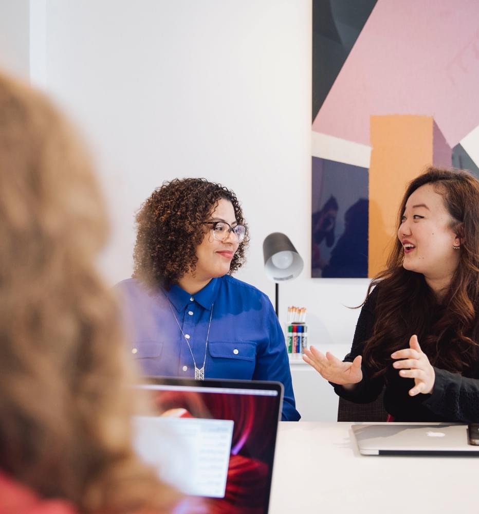 Photo of three Tech Ladies